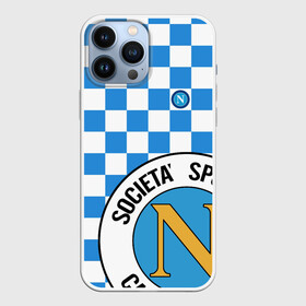 Чехол для iPhone 13 Pro Max с принтом Форма Наполи   Марадона 10 в Тюмени,  |  | diego | fc | maradona | napoli | десятый | клуб | лого | логотип | номер | рука бога | фк | футболист | футбольная | футбольный | шахматная | шашки