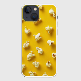 Чехол для iPhone 13 mini с принтом Попкорн в Тюмени,  |  | Тематика изображения на принте: popcorn | воздушная | еда | кино | кинотеатр | кукуруза | кушать | попкорн | сладкий | соленый | сырный | хрустящий