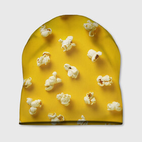 Шапка 3D с принтом Попкорн в Тюмени, 100% полиэстер | универсальный размер, печать по всей поверхности изделия | popcorn | воздушная | еда | кино | кинотеатр | кукуруза | кушать | попкорн | сладкий | соленый | сырный | хрустящий