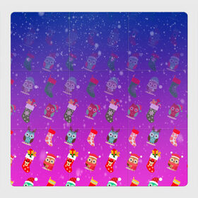 Магнитный плакат 3Х3 с принтом Новый год в Тюмени, Полимерный материал с магнитным слоем | 9 деталей размером 9*9 см | 2020 | 2021 | family | happy | happy new year | new year | новый год | подарок | праздник | с новым годом | семья | старый год | счастье