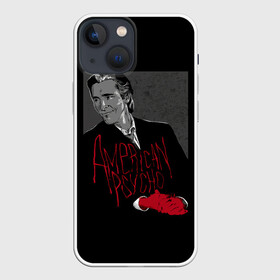 Чехол для iPhone 13 mini с принтом Американский психопат в Тюмени,  |  | american psycho | christian bale | film | американский психопат | кристиан бэйл | фильм | фильмы