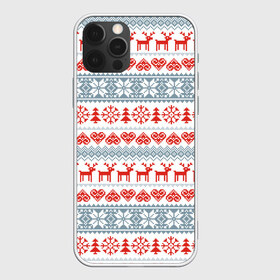 Чехол для iPhone 12 Pro Max с принтом Новогодний пиксельный узор в Тюмени, Силикон |  | christmas | deer | hearts | new year | pattern | pixels | snowflakes | trees | елки | новый год | олени | пиксели | рождество | сердечки | снежинки | узор