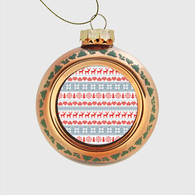 Стеклянный ёлочный шар с принтом Новогодний пиксельный узор в Тюмени, Стекло | Диаметр: 80 мм | Тематика изображения на принте: christmas | deer | hearts | new year | pattern | pixels | snowflakes | trees | елки | новый год | олени | пиксели | рождество | сердечки | снежинки | узор