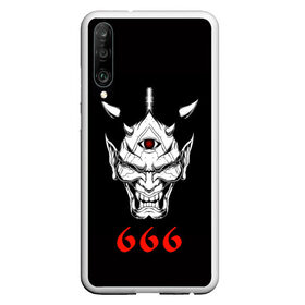 Чехол для Honor P30 с принтом 666 в Тюмени, Силикон | Область печати: задняя сторона чехла, без боковых панелей | 666 | creep | scream | warrior | астрал | восставший из ада | демон | монстр | призрак | принт 666 | страшилки | хоррор | хоррор футболки | хэллоуин