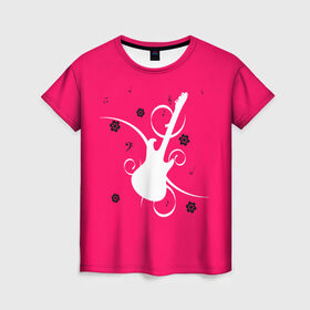 Женская футболка 3D с принтом House Dance History в Тюмени, 100% полиэфир ( синтетическое хлопкоподобное полотно) | прямой крой, круглый вырез горловины, длина до линии бедер | history | house dance | гитара | история | танцевальное | хаусдэнс