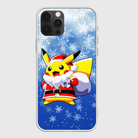 Чехол для iPhone 12 Pro Max с принтом НОВОГОДНИЙ ПИКАЧУ в Тюмени, Силикон |  | 2021 | merry christmas | new year | pikachu. | зима | новый год | пикачу | покемоны | праздник | снег | счастливого рождества