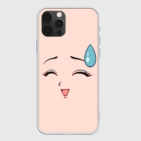 Чехол для iPhone 12 Pro Max с принтом Happy anime face в Тюмени, Силикон |  | angry | anime | art | big | eyes | face | girl | kawaii | manga | style | аниме | арт | глаза | девушка | кавай | лицо | манга