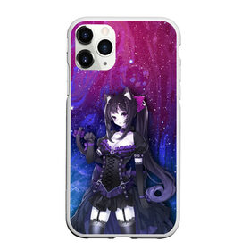 Чехол для iPhone 11 Pro матовый с принтом Neko - Gothic Anime в Тюмени, Силикон |  | anime | gothic | neko | кошка | мими | неко | ушки