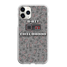 Чехол для iPhone 11 Pro Max матовый с принтом 8-bit childhood в Тюмени, Силикон |  | 8 bit | 8 бит | sega | sega master system | джойстик | сега