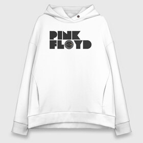 Женское худи Oversize хлопок с принтом Pink Floyd в Тюмени, френч-терри — 70% хлопок, 30% полиэстер. Мягкий теплый начес внутри —100% хлопок | боковые карманы, эластичные манжеты и нижняя кромка, капюшон на магнитной кнопке | 