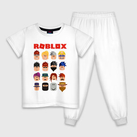 Детская пижама хлопок с принтом ROBLOX в Тюмени, 100% хлопок |  брюки и футболка прямого кроя, без карманов, на брюках мягкая резинка на поясе и по низу штанин
 | piggy | roblox | roblox games | roblox piggy | игра роблокс | пигги. | роблокс | роблокс пигги | робукс