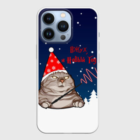Чехол для iPhone 13 Pro с принтом Вжух и Новый Год в Тюмени,  |  | 2021 | 21 | 2k21 | 2к21 | cat | cats | chrystmas | happy | marry | new | santa | snow | winter | xmas | year | вжух | волшебство | год | годом | елка | елки | кот | лес | мем | мороз | настроение | новогоднее | новогоднему | новый | новым | по