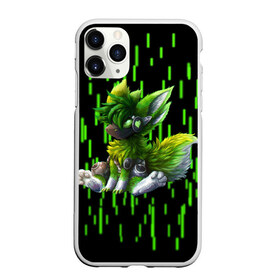 Чехол для iPhone 11 Pro матовый с принтом Protogen music в Тюмени, Силикон |  | cute | furry | green | love | music