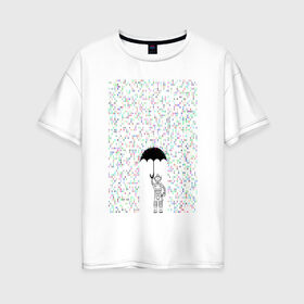 Женская футболка хлопок Oversize с принтом Технологии в Тюмени, 100% хлопок | свободный крой, круглый ворот, спущенный рукав, длина до линии бедер
 | автоматика | матрица | программисты | роботы | техника | технологии