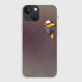 Чехол для iPhone 13 mini с принтом Покемон в Тюмени,  |  | аниме | милые анимешки | пикачу | покемон | текстура