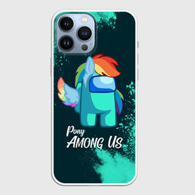 Чехол для iPhone 13 Pro Max с принтом AMONG US   ПОНИ в Тюмени,  |  | among | among us | amongus | crewmate | game | games | imposter | impostor | logo | monster | pony | sabotage | shhh | unicorn | амонг | амонг ас | амонгас | единорог | игра | игры | импостер | космос | крюмейт | лого | логотип | логотипы | мон