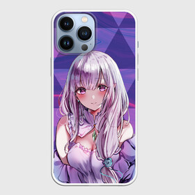 Чехол для iPhone 13 Pro Max с принтом Эмилия в Тюмени,  |  | anime | emilia | re zero | re: zero kara hajimeru isekai seikatsu | re: жизнь с нуля в альтернативном мире | ре зеро | эмилия