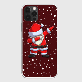 Чехол для iPhone 12 Pro Max с принтом Dab-Santa в Тюмени, Силикон |  | claus | happy new year | merry christmas | santa | snowman | дед мороз | елка | клаус | новый год | рождество | с новым годом | санта | снеговик