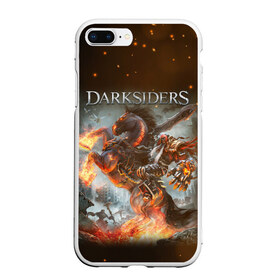 Чехол для iPhone 7Plus/8 Plus матовый с принтом Darksiders (Z) в Тюмени, Силикон | Область печати: задняя сторона чехла, без боковых панелей | Тематика изображения на принте: azrael | darksiders | darksiders 2 | darksiders 3 | griever | silitha | tiamat | ulthane | vulgrim | wrath of war | всадник апокалипсиса | гнев войны | обугленный совет | руина | ультэйн | чёрный молот