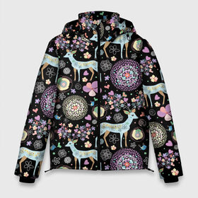 Мужская зимняя куртка 3D с принтом Просто крутой рисунок в Тюмени, верх — 100% полиэстер; подкладка — 100% полиэстер; утеплитель — 100% полиэстер | длина ниже бедра, свободный силуэт Оверсайз. Есть воротник-стойка, отстегивающийся капюшон и ветрозащитная планка. 

Боковые карманы с листочкой на кнопках и внутренний карман на молнии. | 
