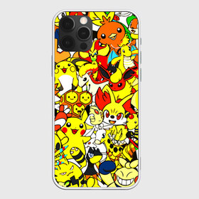 Чехол для iPhone 12 Pro Max с принтом ПОКЕМОНЫ в Тюмени, Силикон |  | Тематика изображения на принте: pikachu | pokemon | pokemon go | pokemon going. | pokemons | детектив пикачу | пикачу | пикачу фильм | покемон | покемон го