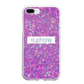 Чехол для iPhone 7Plus/8 Plus матовый с принтом сериал Euphoria в Тюмени, Силикон | Область печати: задняя сторона чехла, без боковых панелей | zendaya | зендея | ру беннетт | сериал euphoria | эйфория