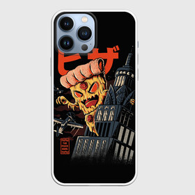 Чехол для iPhone 13 Pro Max с принтом Pizza Kong в Тюмени,  |  | 666 | alien | astral | demon | fast | food | ghost | halloween | horror | kong | monster | pizza | астрал | восставший из ада | демон | монстр | пицца | призрак | ужасы | фастфуд | хоррор