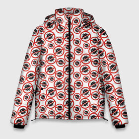 Мужская зимняя куртка 3D с принтом COVID-19 в Тюмени, верх — 100% полиэстер; подкладка — 100% полиэстер; утеплитель — 100% полиэстер | длина ниже бедра, свободный силуэт Оверсайз. Есть воротник-стойка, отстегивающийся капюшон и ветрозащитная планка. 

Боковые карманы с листочкой на кнопках и внутренний карман на молнии. | corona virus | coronavirus | covid 19 | infection | mask | pandemic | virus | болезнь | больница | вирус | грипп | зараза | инфекция | карантин | ковид 19 | корона вирус | коронавирус | лихорадка | маска | медицинская маска | пандемия