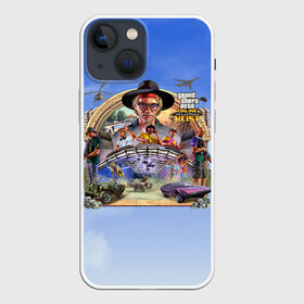 Чехол для iPhone 13 mini с принтом GTAO: The Cayo Perico Heist в Тюмени,  |  | auto | cayo perico | game | grand | gta | gta5 | los santos | online | rockstar | theft | гта | гта5 | игра | лос сантос | майкл | онлайн | рокстар | тревор | франклин