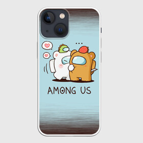 Чехол для iPhone 13 mini с принтом AMONG US   LOVE в Тюмени,  |  | Тематика изображения на принте: among | among us | amongus | crewmate | game | games | imposter | impostor | logo | monster | sabotage | shhh | амонг | амонг ас | амонгас | игра | игры | импостер | космос | крюмейт | лого | логотип | логотипы | монстр | саботаж | символ | сим