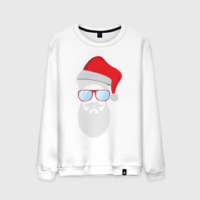 Мужской свитшот хлопок с принтом Santa Hipster в Тюмени, 100% хлопок |  | 100 | alter | bad | beard | boy | christmas | dead | death | ego | head | hipster | klaus | life | marry | new | old | omg | real | retro | santa | skull | year | борода | бородач | бро | год | дед | мороз | на | новый | ретро | санта | сти