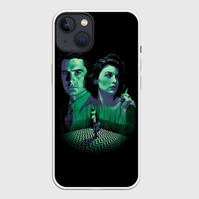 Чехол для iPhone 13 с принтом Твин пикс в Тюмени,  |  | dale cooper | lora palmer | serial | twin peaks | дейл купер | лора палмер | сериал | твин пикс