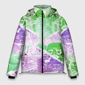 Мужская зимняя куртка 3D с принтом meme Wallpaper в Тюмени, верх — 100% полиэстер; подкладка — 100% полиэстер; утеплитель — 100% полиэстер | длина ниже бедра, свободный силуэт Оверсайз. Есть воротник-стойка, отстегивающийся капюшон и ветрозащитная планка. 

Боковые карманы с листочкой на кнопках и внутренний карман на молнии. | Тематика изображения на принте: 2020 | meme | wallpaper | мемов | подборки