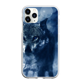 Чехол для iPhone 11 Pro матовый с принтом Красивый волк в Тюмени, Силикон |  | wolf | ауф | волк | волчонок | зима | синеглазый волк