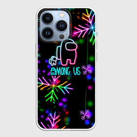 Чехол для iPhone 13 Pro с принтом Among Us New Year в Тюмени,  |  | 2021 | among us | impostor | space mafia | sus.puffballs united | амонг ас | амонг единорог | в космосе | гринч | импостор | инопланетяне | инопланетянин | новогодний амонг ас | ракета | с новым годом | самозванец | среди нас