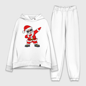 Женский костюм хлопок Oversize с принтом Dabing Santa в Тюмени,  |  | 2021 | 21 | 2k21 | 2к21 | chrystmas | dab | dabbing | dabing | dance | marry | new | santa | snow | xmas | year | год | годом | даб | даббинг | дабинг | дед | елка | елки | клаус | лес | мороз | настроение | новогоднее | новогоднему | новый | новым | по |