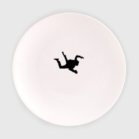 Тарелка с принтом Парашютист в Тюмени, фарфор | диаметр - 210 мм
диаметр для нанесения принта - 120 мм | небо | параплан | парашютист | парашютный спорт | полёт
