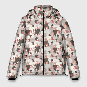 Мужская зимняя куртка 3D с принтом КоронаВирус в Тюмени, верх — 100% полиэстер; подкладка — 100% полиэстер; утеплитель — 100% полиэстер | длина ниже бедра, свободный силуэт Оверсайз. Есть воротник-стойка, отстегивающийся капюшон и ветрозащитная планка. 

Боковые карманы с листочкой на кнопках и внутренний карман на молнии. | corona virus | coronavirus | covid 19 | infection | mask | pandemic | virus | болезнь | больница | вирус | грипп | зараза | инфекция | карантин | ковид 19 | корона вирус | коронавирус | лихорадка | маска | медицинская маска | пандемия