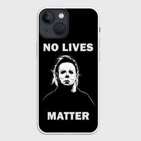 Чехол для iPhone 13 mini с принтом MICHAEL MYERS в Тюмени,  |  | 666 | bloody | creep | death | evil dead | film | halloween | lives | matter | michael myers | кровь | майкл майерс | ужас | хоррор | хэллоуин