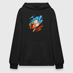 Худи SuperOversize хлопок с принтом Dragon Ball в Тюмени, 70% хлопок, 30% полиэстер, мягкий начес внутри | карман-кенгуру, эластичная резинка на манжетах и по нижней кромке, двухслойный капюшон
 | anime | dragon ball | dragon ball super | dragon ball z | dragonball | gohan | goku | manga | vegeta | аниме | вегета | гоку | гохан | драгонболл | драконий жемчуг | жемчуг дракона | манга | сон гоку