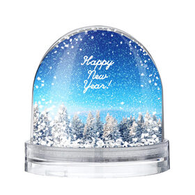 Снежный шар с принтом Happy New Year в Тюмени, Пластик | Изображение внутри шара печатается на глянцевой фотобумаге с двух сторон | 2020 | 2021 | happy | new year | быка | гирлянда | дед мороз | елка | зеленый | игрушка | клаус | конфеты | нг | новый год | носок | перчатка | подарок | полосы | рождество | с | санта | сладости | снег | снеговик