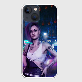 Чехол для iPhone 13 mini с принтом Cyberpunk 2077 в Тюмени,  |  | 2077 | action | cyberpunk | cyberpunk 2077 | rpg | игра | киберпанк | найт сити | рпг