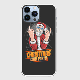 Чехол для iPhone 13 Pro Max с принтом Christmas Club Party в Тюмени,  |  | christmas | merry christmas | дед мороз | ёлка | зима | мороз | новый год | подарок | праздник | рождество | с новым годом | санта клаус | снегурочка | снежинки