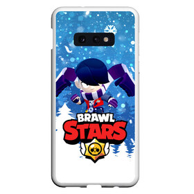 Чехол для Samsung S10E с принтом Brawl Stars Эдгар в Тюмени, Силикон | Область печати: задняя сторона чехла, без боковых панелей | 2021.new year | brawl | brawl stars | christmas | edgar | stars | бравл старс | брол старс | игра | мобильная игра | мобильные игры | новогодний | новый год | рождественский | эдгар