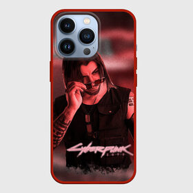 Чехол для iPhone 13 Pro с принтом Johnny Silverhand Cyberpunk в Тюмени,  |  | ceberpunk | johnny | silverhand | андроид | джонни | киану | киберпанк | киборг | ривз | сильверхенд
