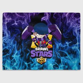 Плед 3D с принтом BRAWL STARS EDGAR в Тюмени, 100% полиэстер | закругленные углы, все края обработаны. Ткань не мнется и не растягивается | brawl stars | brawl stars edgar | brawler | edgar | бравл старз | бравлер | эдгар