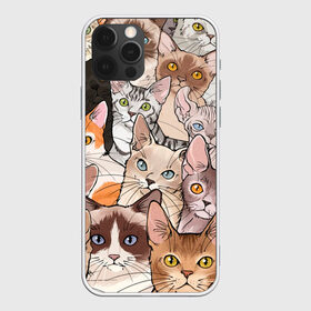 Чехол для iPhone 12 Pro Max с принтом Котики в Тюмени, Силикон |  | Тематика изображения на принте: cat | cats | cosmos | kitten | mem | memes | rose | roses | глаза | глазки | киска | космос | кот | котёнок | котик | котики | котэ | котята | кошак | кошка | кошки | красивая | мем | мемчики | милая | прикольная | розы | светлая