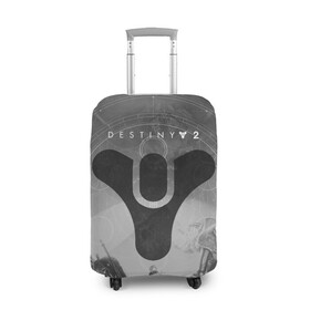 Чехол для чемодана 3D с принтом DESTINY в Тюмени, 86% полиэфир, 14% спандекс | двустороннее нанесение принта, прорези для ручек и колес | beyond light | destiny | destiny 2 | дестини | игры