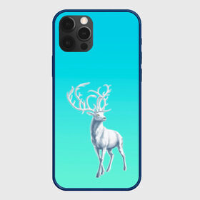 Чехол для iPhone 12 Pro Max с принтом белый олень в Тюмени, Силикон |  | акварель | акварельный рисунок | белый | градиент | животное | зверь | лось | олень | природа | рисунок | рога | сила