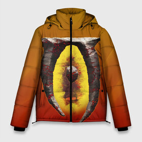 Мужская зимняя куртка 3D с принтом TES Oblivion в Тюмени, верх — 100% полиэстер; подкладка — 100% полиэстер; утеплитель — 100% полиэстер | длина ниже бедра, свободный силуэт Оверсайз. Есть воротник-стойка, отстегивающийся капюшон и ветрозащитная планка. 

Боковые карманы с листочкой на кнопках и внутренний карман на молнии. | elder | gate | oblivion | scrolls | tes | врата | древние | обливион | свитки